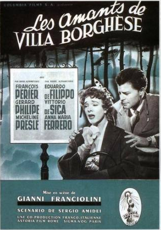 Жерар Филип и фильм Вилла Боргезе (1953)