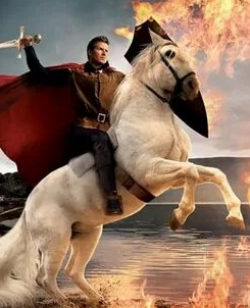 кадр из фильма Всадник на белом коне
