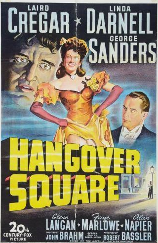 Джордж Сэндерс и фильм Хэнговер-сквер (1945)