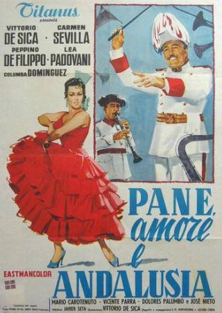 Леа Падовани и фильм Хлеб, любовь и Андалузия (1958)