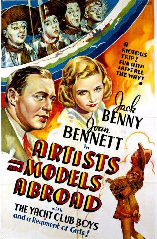 Джек Бенни и фильм Художники и модели за границей (1938)