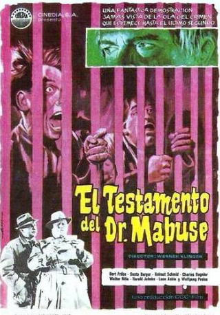 Вольфганг Прайсс и фильм Завещание доктора Мабузе (1962)