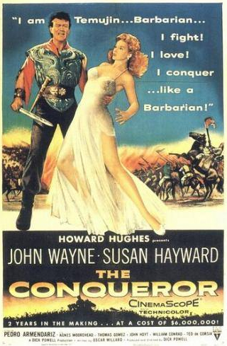 Джон Уэйн и фильм Завоеватель (1956)