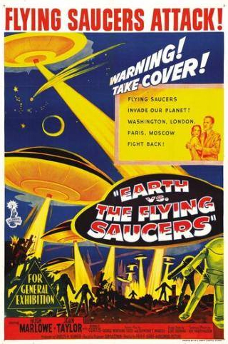 Хью Марлоу и фильм Земля против летающих тарелок (1956)