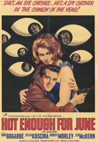 Дирк Богард и фильм Жарковато для июня (1964)